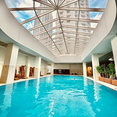Luxury Condo On 18Th Floor With Pool, Fitness, Parking Included. Skopje Exteriér fotografie