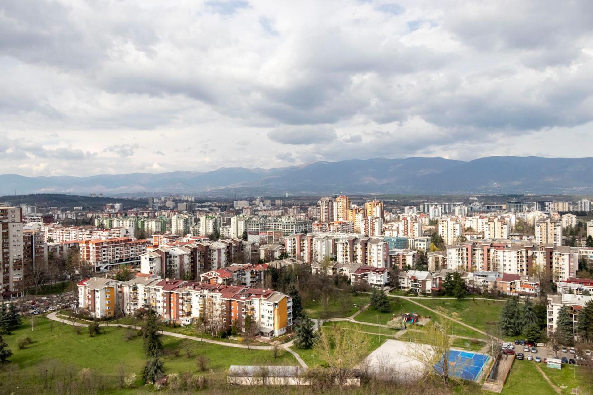 Luxury Condo On 18Th Floor With Pool, Fitness, Parking Included. Skopje Exteriér fotografie